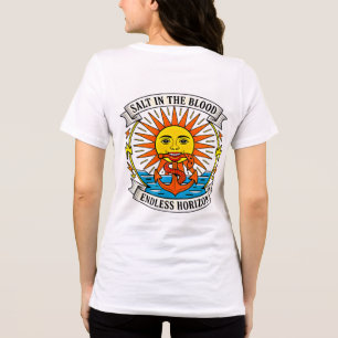 Salt i Blodet Sun & Anchor Nautisk Äventyr T Shirt