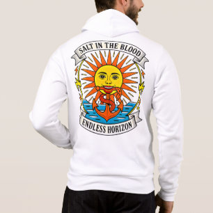 Salt i Blodet Sun & Anchor Nautiskt Äventyr T Shirt