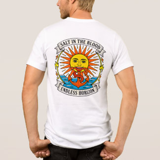 Salt i blodet Sun & Anchor Nautiskt Äventyr T Shirt
