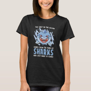 Salt i havets marina djur t shirt