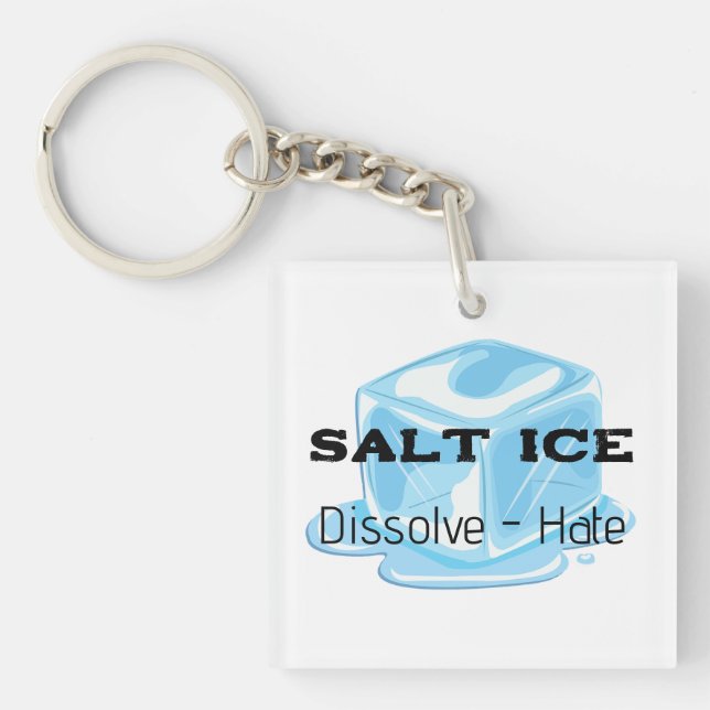 Salt Ice Keychain (Framsidan)