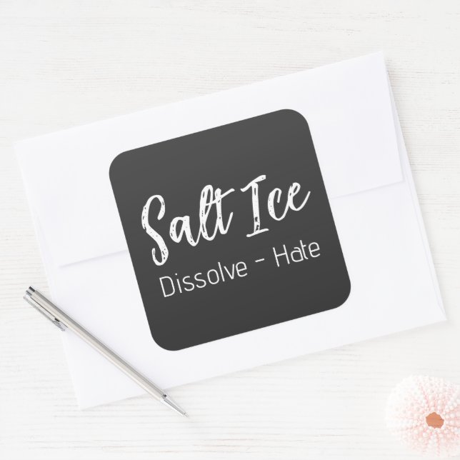 Salt Is Klistermärke (Kuvert)