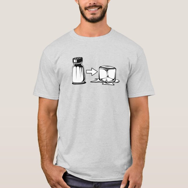 Salt IS T Shirt (Framsida)