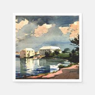 Salt Kettle, Bermuda - Winslow Homer-målning Pappersservett
