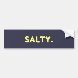 "Salt.", Klistermärke