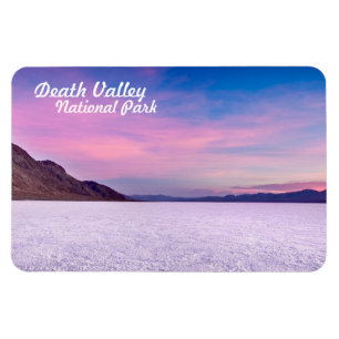Salt lägenhet för Death Valley nationalpark Magnet