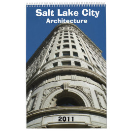 Salt Lake City arkitekturkalender 2011 Kalender