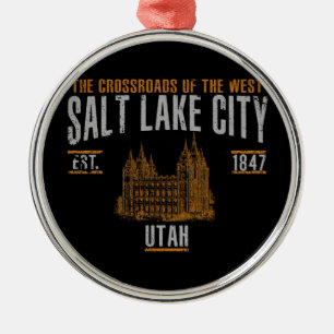 Salt Lake City Julgransprydnad Metall