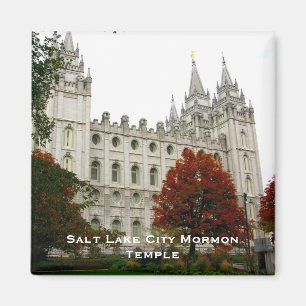 Salt Lake City Mormontempel Magnet