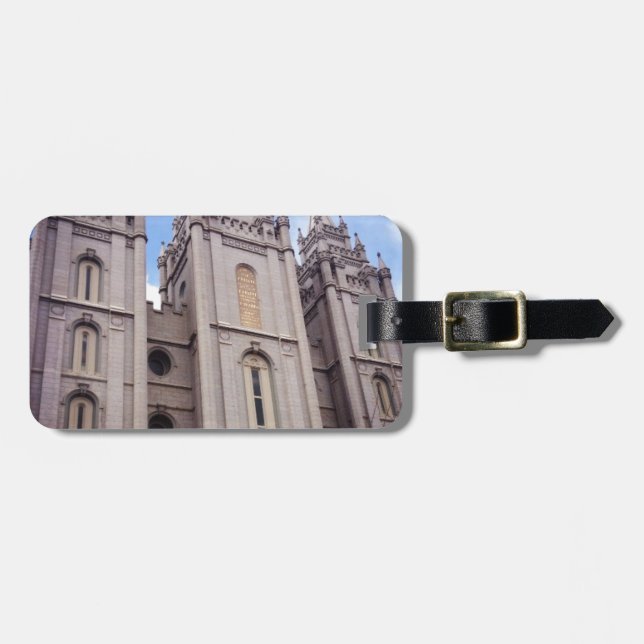 Salt Lake City tempel Bagagebricka (Horisontell Framsida)