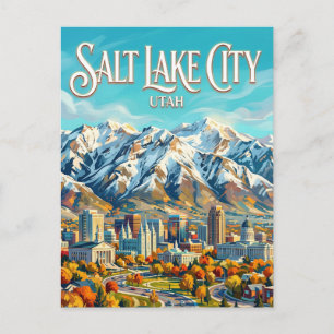 Salt Lake City USA Vykort