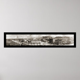 Salt Lake City UT foto 1909 Poster