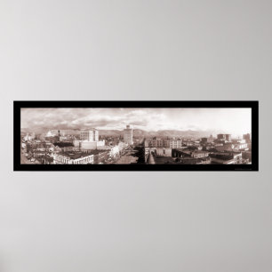Salt Lake City UT panorama- foto 1913 Poster