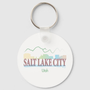 Salt Lake City Utah Nyckelring