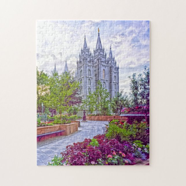 Salt Lake City Utah. Pussel (Vertikal)
