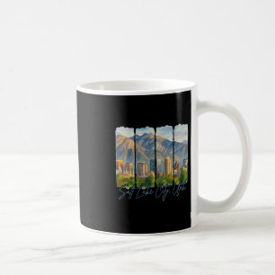 Salt Lake City Utah Resa Tripp Möt mig i Salt Kaffemugg