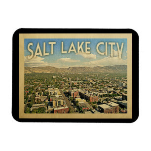 Salt Lake City Utah vintage resor Magnet