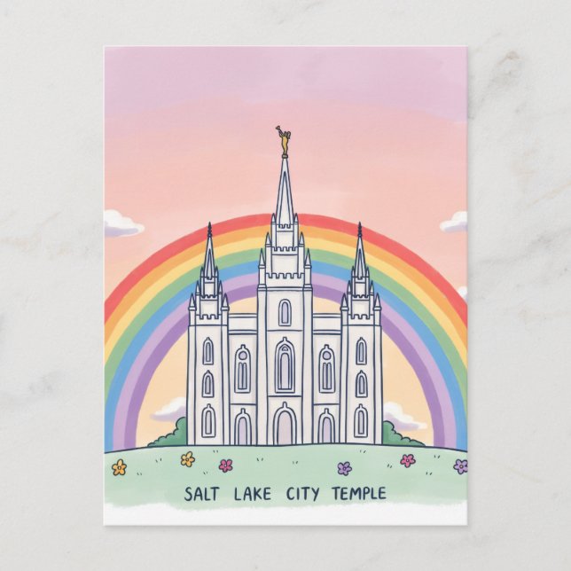 “Salt Lake City,” Vykort (Framsida)