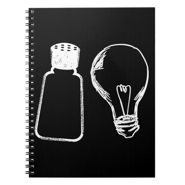 Salt & Light Be Ye Salt Bible Verses Matthew 513-1 Anteckningsbok (Framsidan)