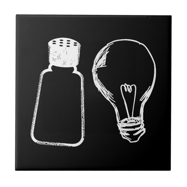 Salt & Light Be Ye Salt Bible Verses Matthew 513-1 Kakelplatta (Framsidan)