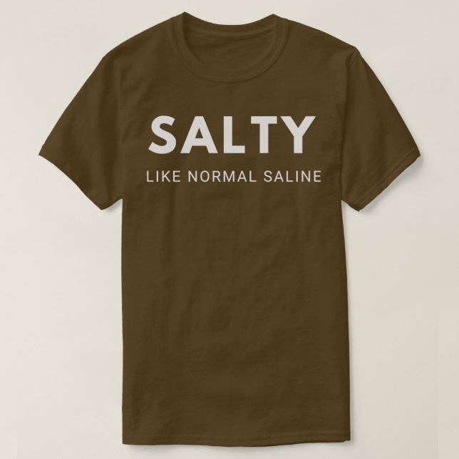 SALT LIKSOM NORMAL SALINE 4 T SHIRT (Design framsida)