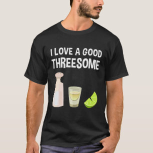 Salt Lime Tequila Threkant Bartender Pub Drink T Shirt