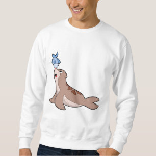 Sält med fisk (2).PNG Lång Ärmad Tröja