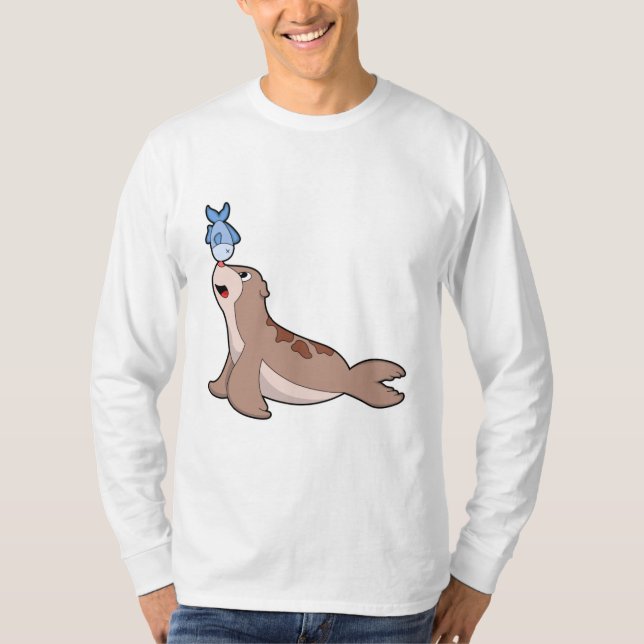 Sält med fisk (2).PNG T Shirt (Framsida)