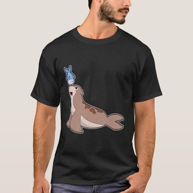 Sält med fisk (2).PNG T Shirt (Framsida)