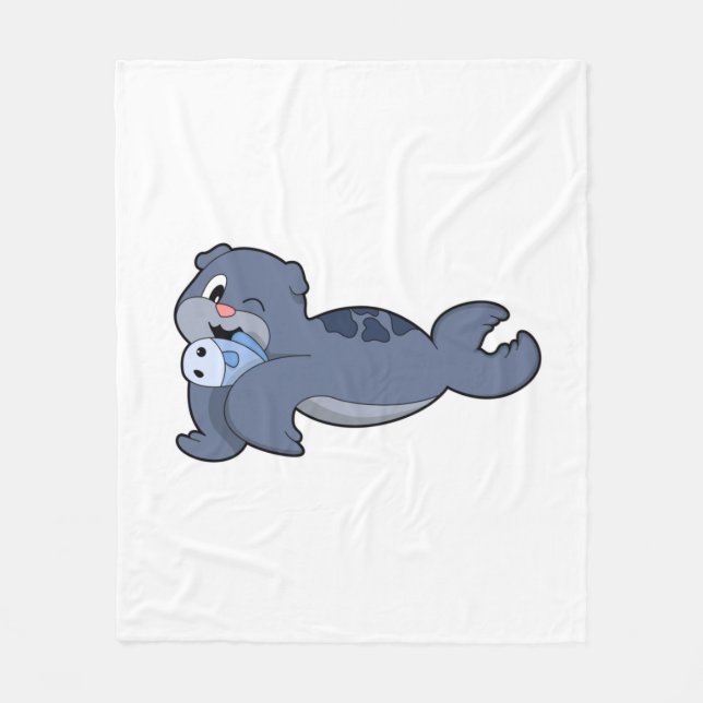 Sält med fisk (3).PNG Fleecefilt (Framsidan)