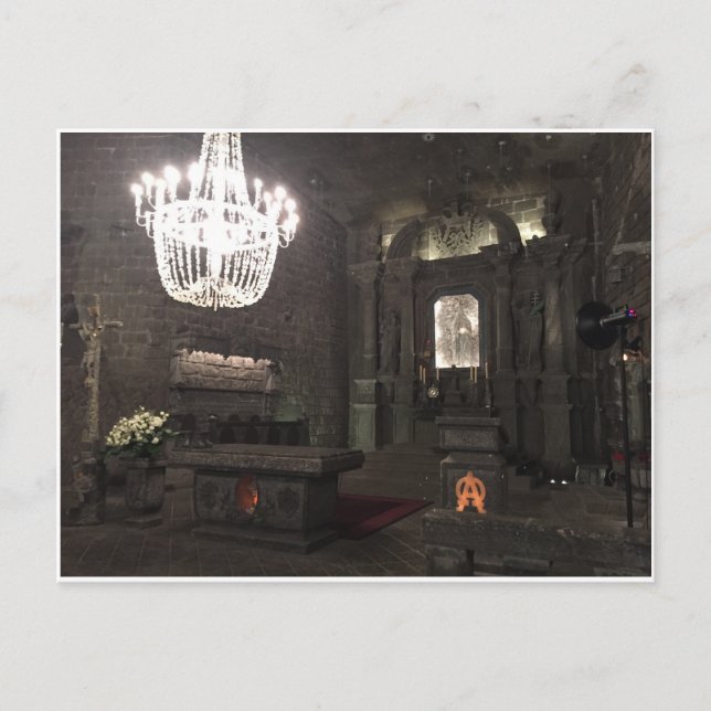 SALT MINE VYKORT (Framsida)