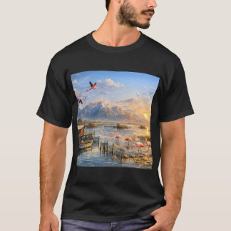 salt och nuvarande flamingo t shirt