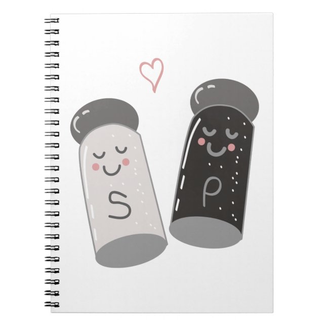 Salt och peppar anteckningsbok (Framsidan)