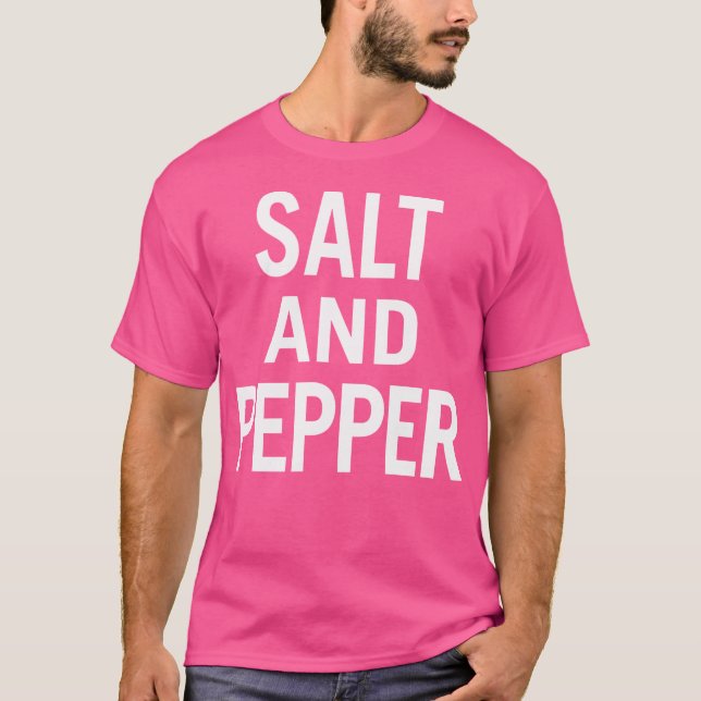 Salt och peppar för och ungdom t shirt (Framsida)