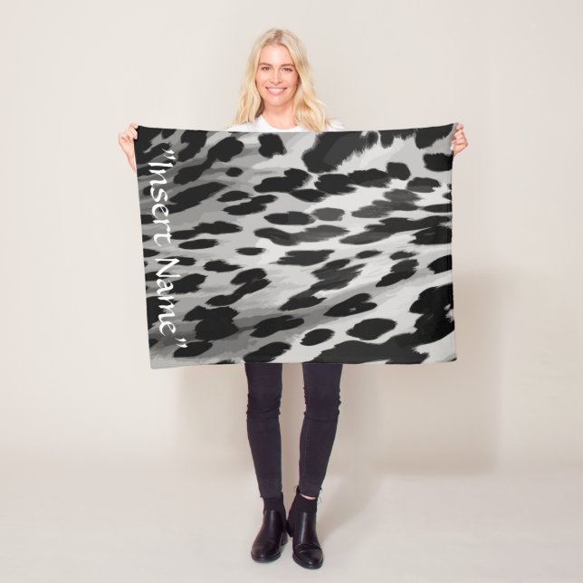 Salt och peppar Gömmer Fleecefilt (På plats)