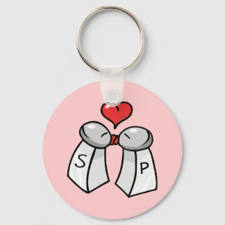Salt och peppar nyckelring