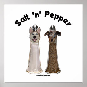 Salt och pepparskakare, Hundar Poster