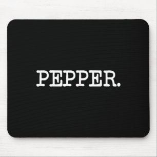 Salt och PEPPER-krukka Rolig Matchande Halloween Musmatta