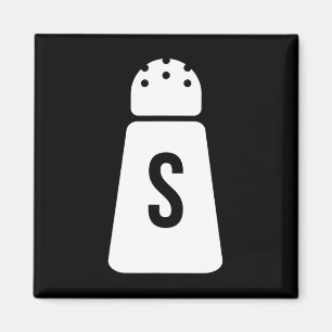 Salt och Pepper Shakers, ett par matchande hallar Magnet