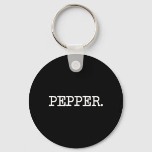 Salt och PEPPERKÄRL Fågel Följsam Halloween Nyckelring