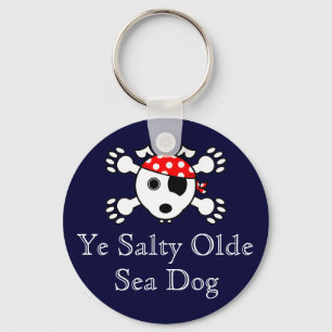 Salt Olde havshund Nyckelring