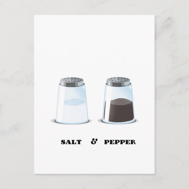 Salt & Peppar Vykort (Framsida)