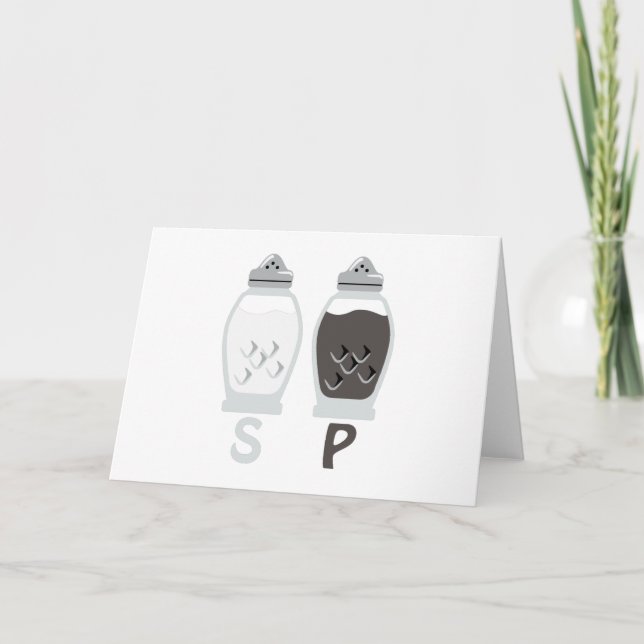 Salt & Pepper Kort (Framsida)