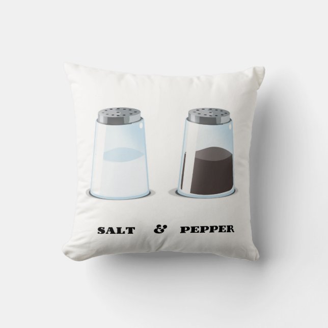 Salt & Pepper Kudde (Framsida)