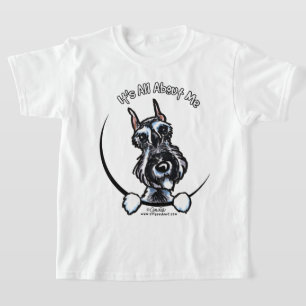 Salt Pepper Schnauzer IAAM T Shirt