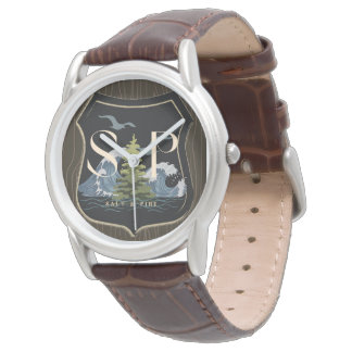 Salt & Pine Skogsbruk Armbandsur