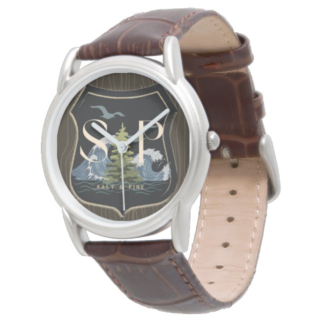 Salt & Pine Skogsbruk  Armbandsur (Vinklad)