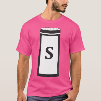Salt Shaker Costume Halloween Salt Pepper Matchin T Shirt