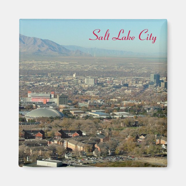 Salt Sjö City Magnet (Framsidan)