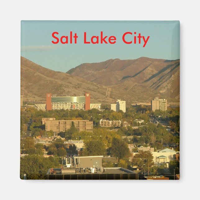 Salt Sjö City Magnet (Framsidan)